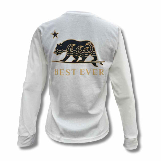 Kids Surf Bear Long Sleeve